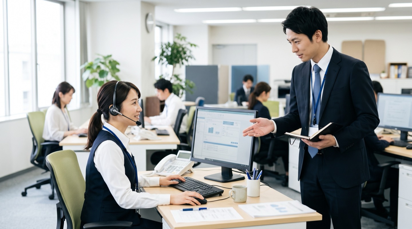 デメリットをどうカバーするか：受電代行サービスの体制の一例
