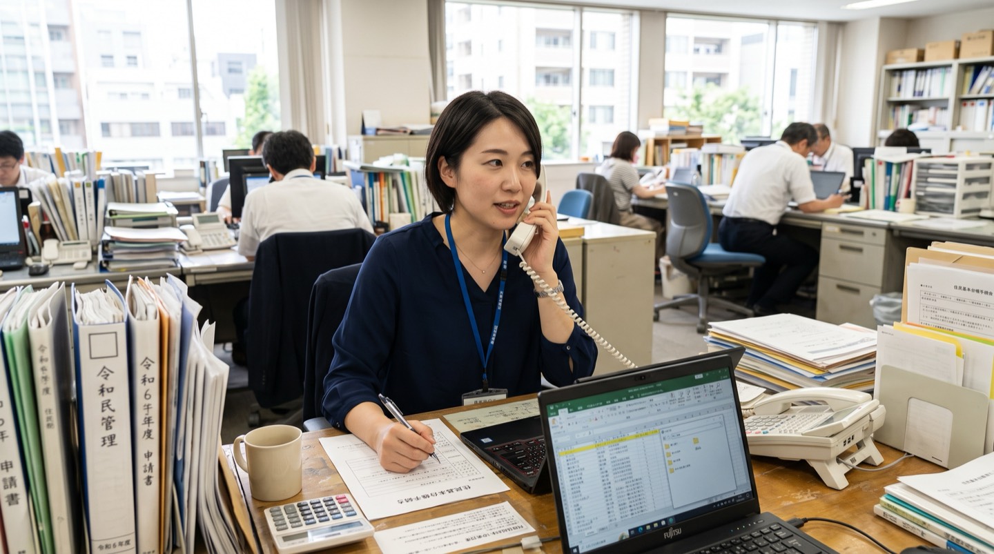 代表電話対応が職員に与える負担